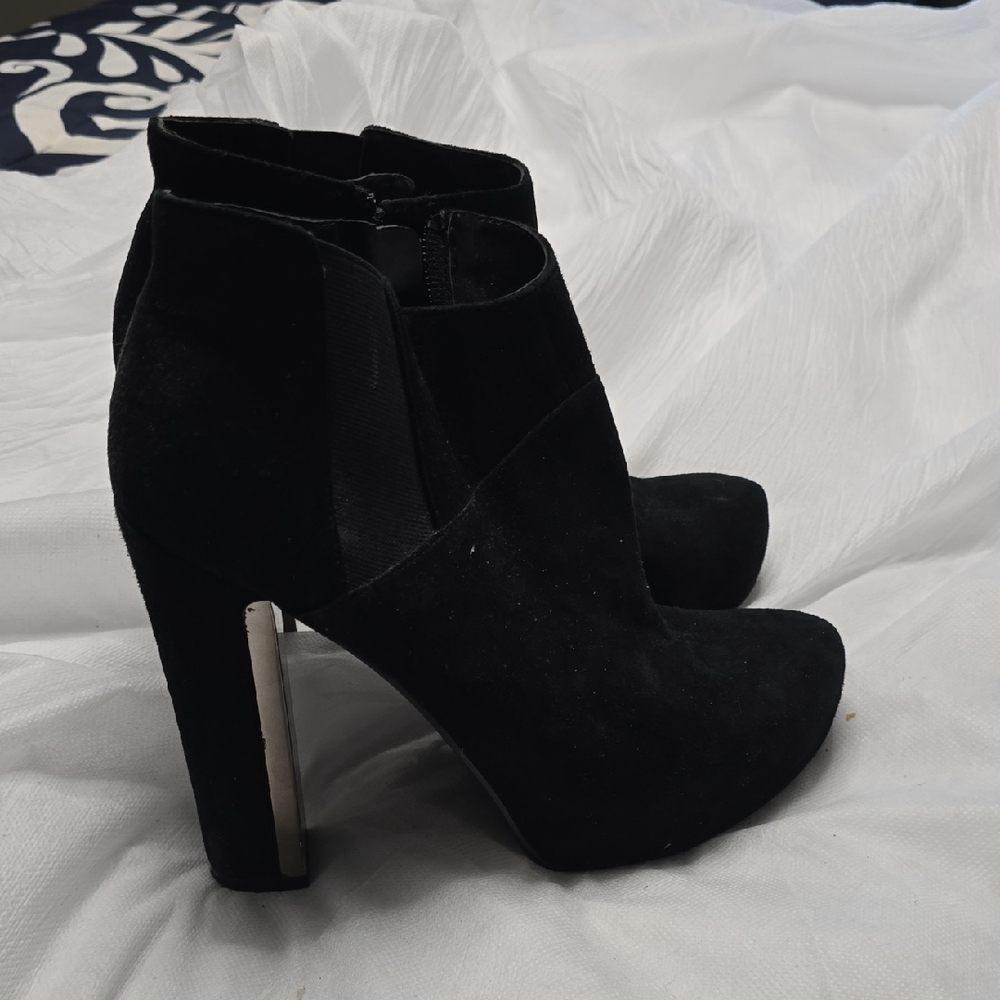 Guess Black Heeled Boots for Women